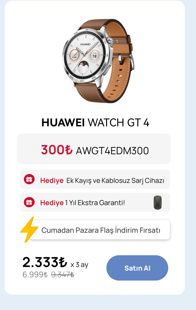 HUAWEI Watch GT 4