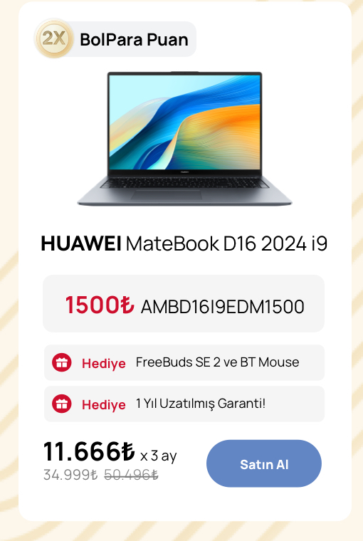 HUAWEI MateBook D 16 2024 i9