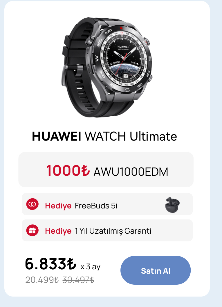 HUAWEI Watch Ultimate