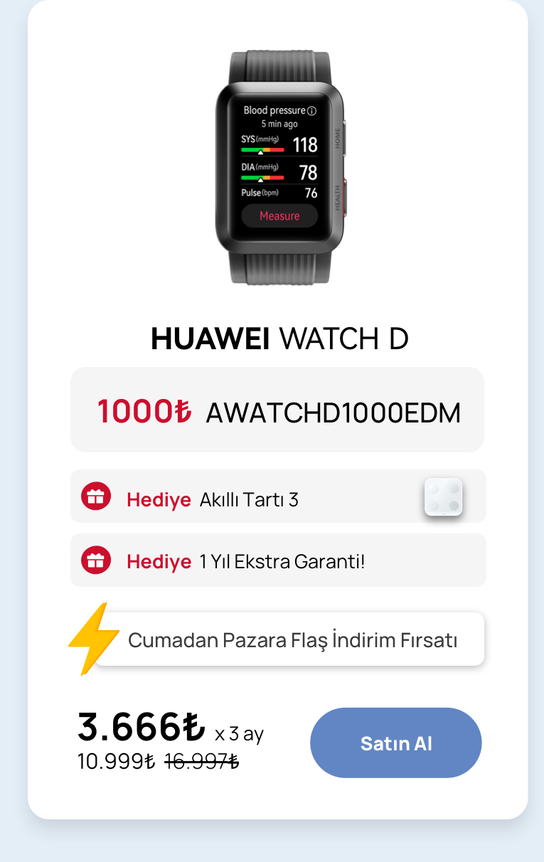 HUAWEI Watch D