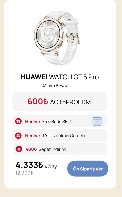 HUAWEI gt5 pro 42mm