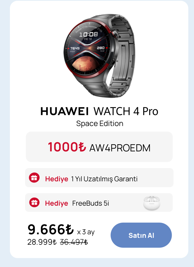HUAWEI Watch 4 Pro Space Edition