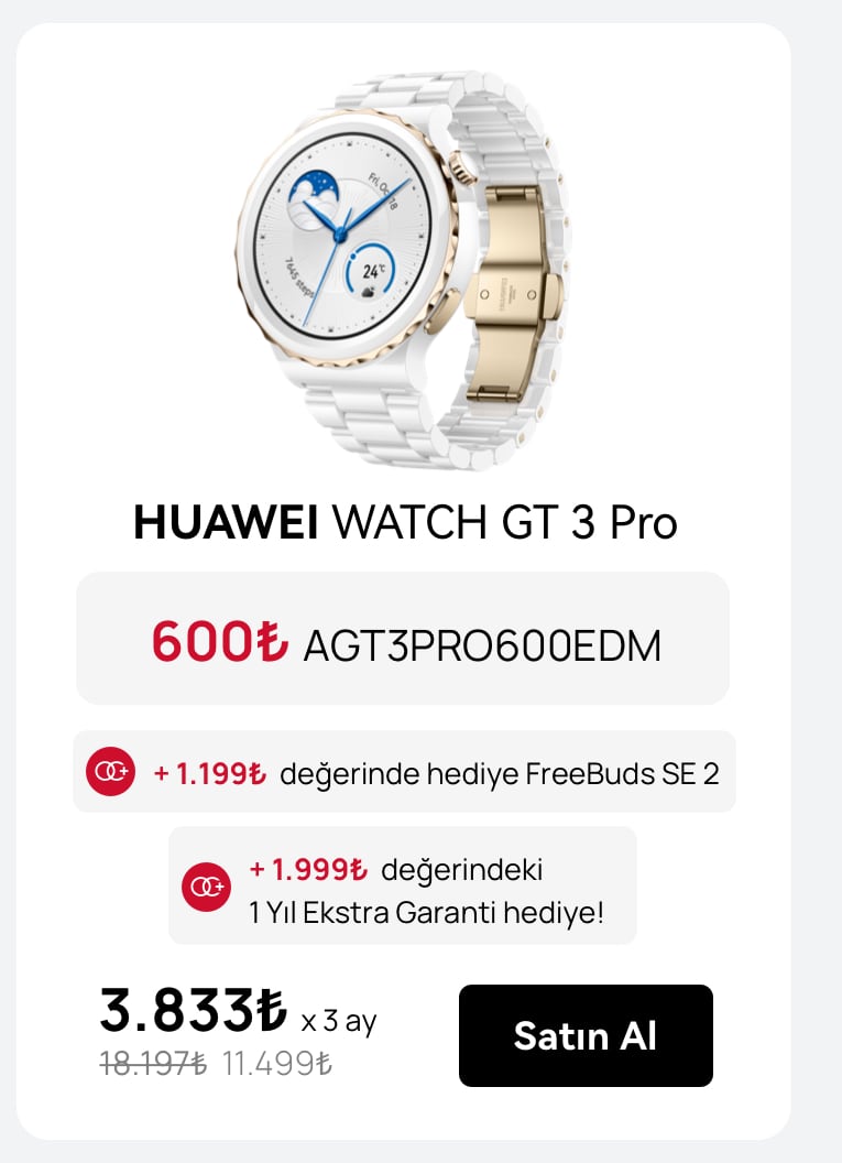 HUAWEI Watch GT 3 Pro